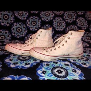 White high top converse